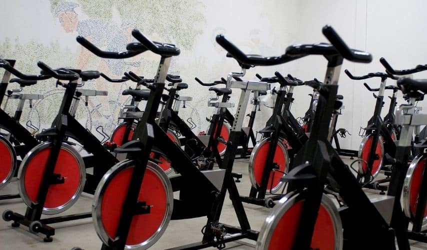 spin bikes for a spin class