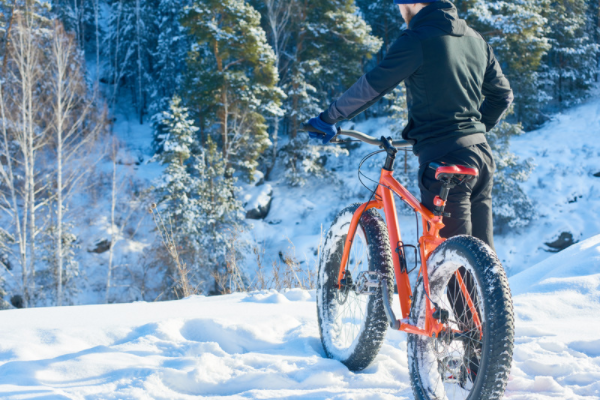 How to Ride Your Mountain Bike in the Snow